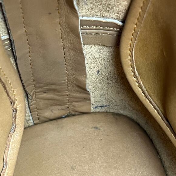 Coach Tribeca Shopper 9098 Toffee Leather Purse Bag Handbag - Picture 8 of 14